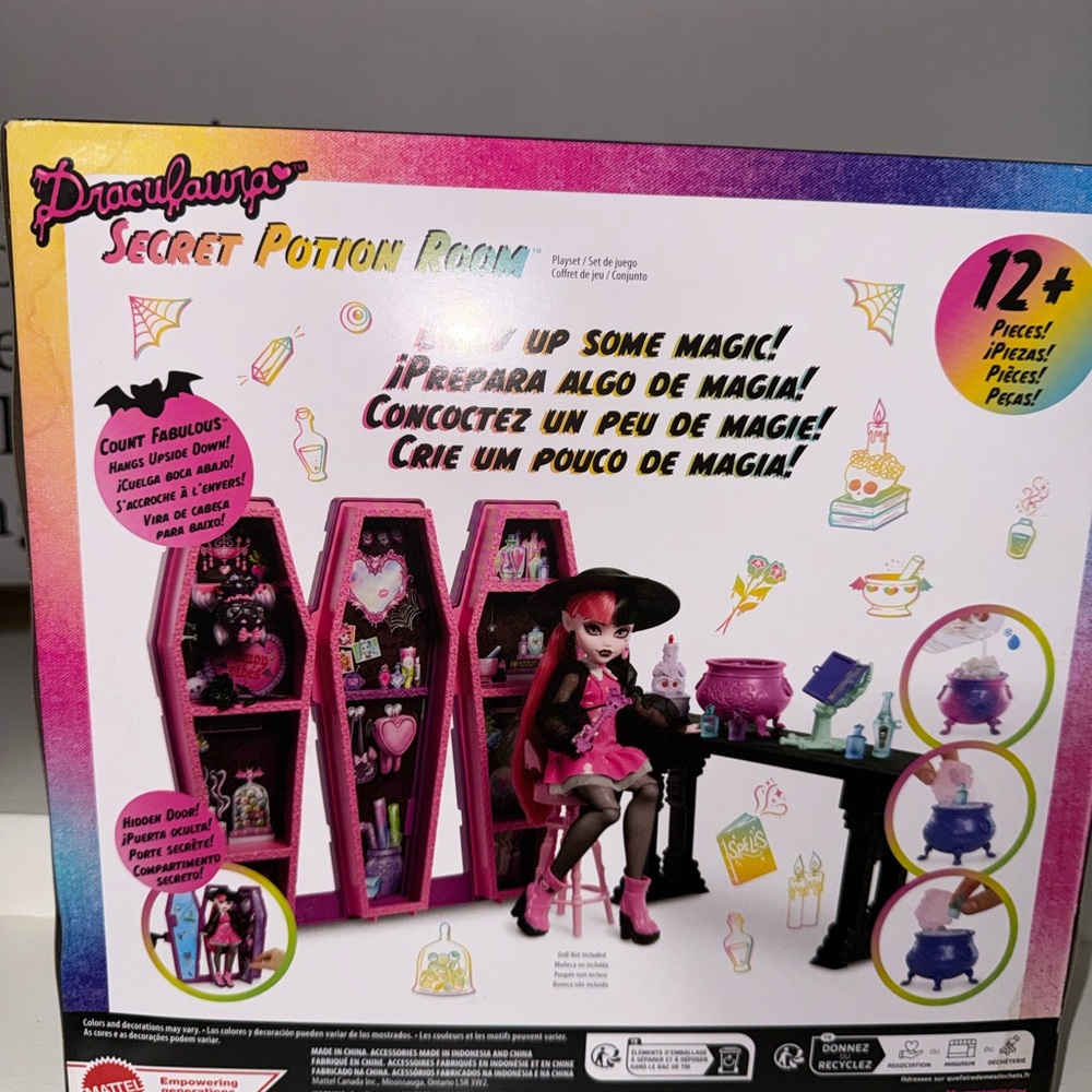 🔆NWT Monster High Secret Potion Room Playset - Picture 5 of 5